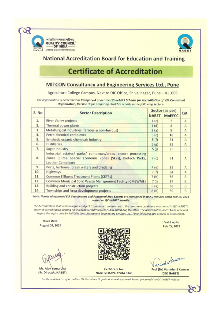 Certificate of Accreditation